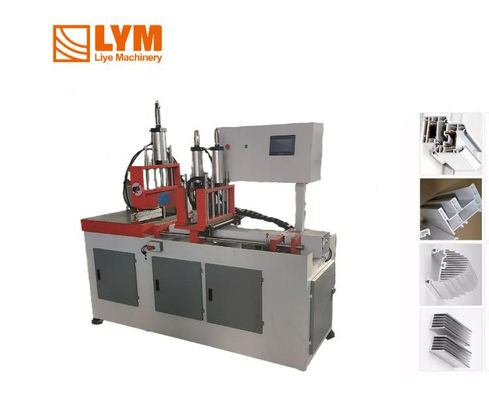 L455CNC Mesin pemotong aluminium otomatis Sistem injeksi tabung polusi rendah