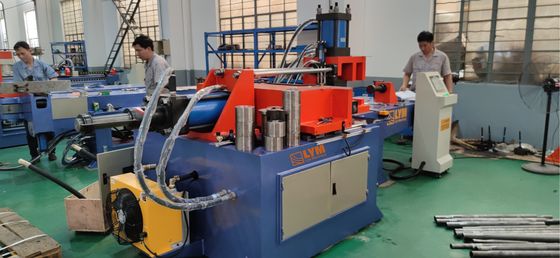Multi-Station Boiler Tube Slope Reducing Machine Steel Square Spiral Tube Forming Machine Mesin untuk membentuk tabung spiral