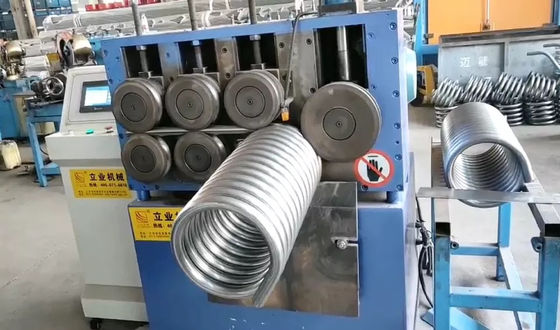 7 Rolls Tube Lempar Mesin Sudut Bender Besi