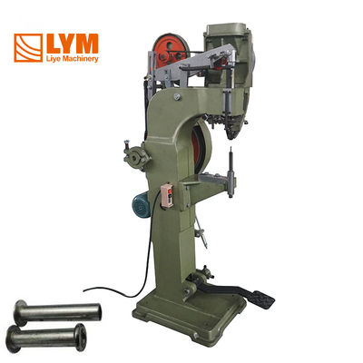 Mesin Riveting Tubular Kerongkongan Untuk Pakaian Kulit Riveting Plastik Logam