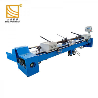 DJ80 Hydraulic Double Head Solid Tube Chamfering Machine End Mill Mesin penggilingan tabung padat