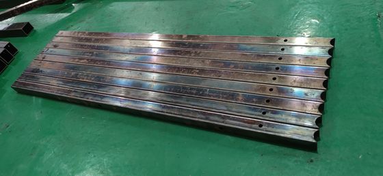 Mesin Pencetakan Lubang Pipa CNC Busbar Arc Notching Cutting Tail Pulling