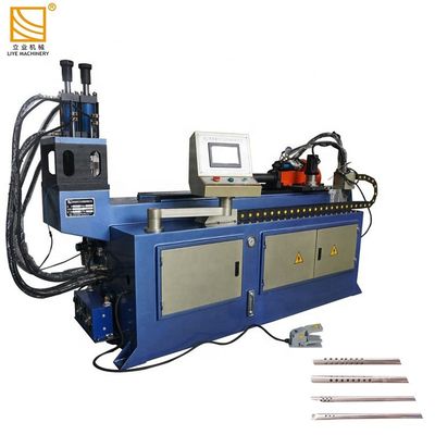 CK40CNC Pipe Hole Punching Machine Keakuratan Tinggi CNC Otomatis Bar Punching