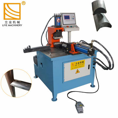 CH50 Pipe Notching Machine Mesin Pengeboran Arkus Tabung Logam Berkecepatan Tinggi