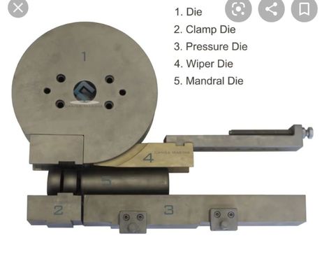 MO-001 Bending Mold Universal Type Mandrel Untuk Pipe Bending Machine 3 Ball Mandrel