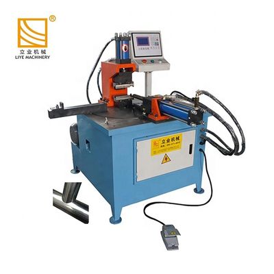 CH60 Steel Pipe Notching Machine Tube End Arc Punching Machine Mesin Pengetikan