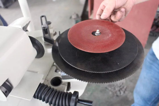 Mesin Penggiling Bilah gergaji Bulat 1.25KW Precision Knife Grinder Sharpener