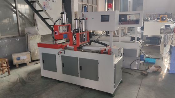 L455CNC Mesin pemotong aluminium otomatis Sistem injeksi tabung polusi rendah