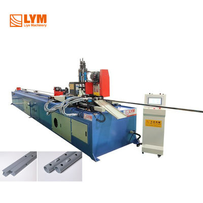 Mesin Pencetakan Lubang Pipa CNC Busbar Arc Notching Cutting Tail Pulling