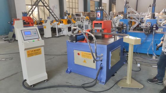 CH60 Hydraulic Pipe Notching Machine Mesin Pengetikan Pipa Galvanized Tube Stainless Steel
