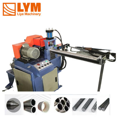 DJ52 Pneumatic End Chamfering Machine Tube Deburring Machine Untuk Stainless Steel Round Pipe
