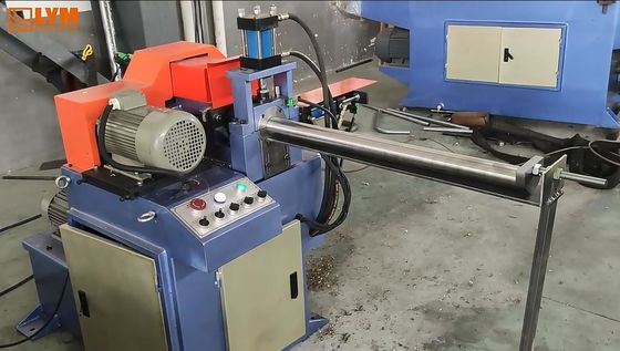 DJ52 Pneumatic End Chamfering Machine Tube Deburring Machine Untuk Stainless Steel Round Pipe