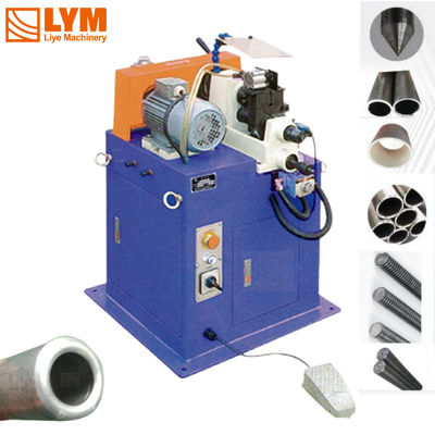 DJ52 Tunggal kepala tabung ujung Chamfering Mills Bulat tabung/Bulat batang Chamfering Mesin