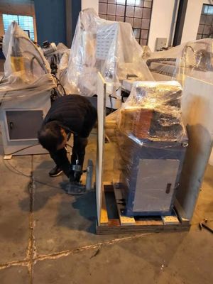 DJ52 Tunggal kepala tabung ujung Chamfering Mills Bulat tabung/Bulat batang Chamfering Mesin