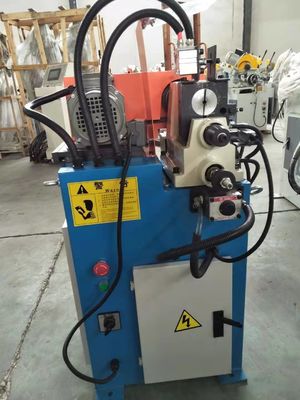 DJ52 Tunggal kepala tabung ujung Chamfering Mills Bulat tabung/Bulat batang Chamfering Mesin