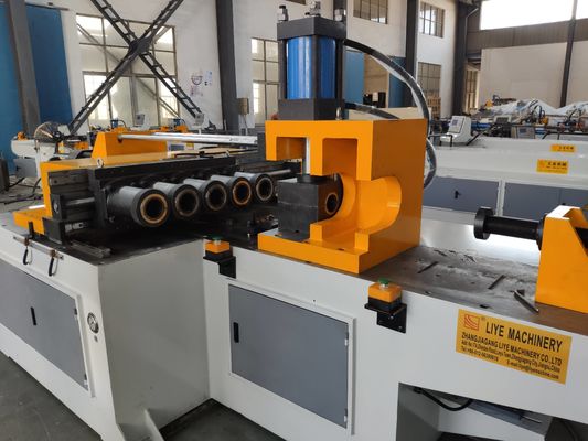 Multi-Station Boiler Tube Slope Reducing Machine Steel Square Spiral Tube Forming Machine Mesin untuk membentuk tabung spiral