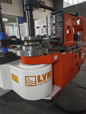 DW130CNC10A3S-T mesin lentur pipa pipa otomatis CNC 5,5 inci 10 sumbu dengan lentur dorong